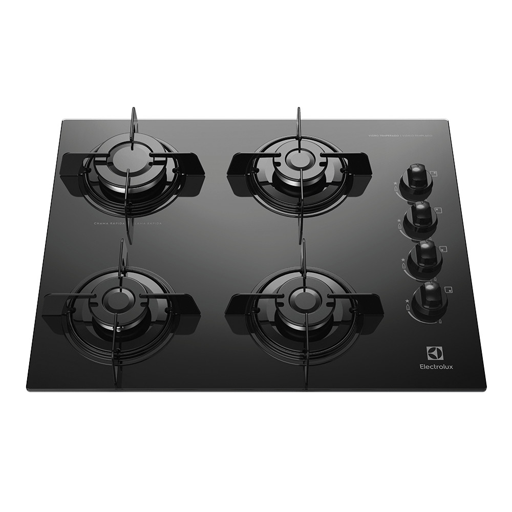 Cooktop a Gás 4 Bocas Electrolux (KE4GP) – Bivolt