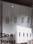 Guarda-roupa Casal 8 Portas 4 Gavetas Araplac – 1684