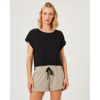 Blusa Mullet Ampla Malwee Libera Preto