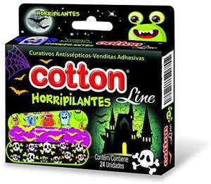 [PRIME]Curativo Antisséptico Horripilantes C/24 Unid, Cotton Line