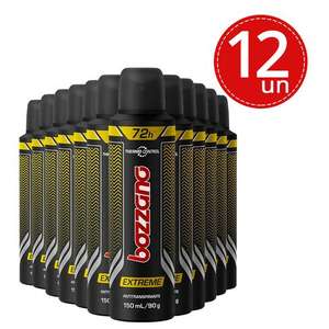 Kit Desodorante Aerosol Bozzano Extreme 90g - 12 Unidades