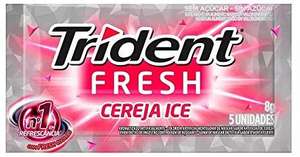 [PRIME]Goma de Mascar Cereja Xero Açúcar Xfresh Trident 8g