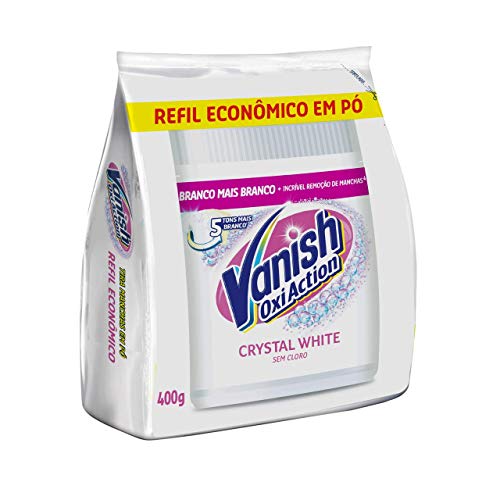Tira Manchas em Pó Vanish Oxi Action Crystal White Refil, 400g