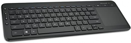 Teclado sem Fio com Touchpad Integrado USB Preto Microsoft – N9Z00005