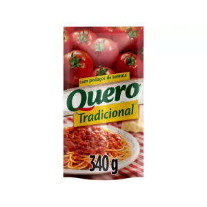 Molho de Tomate Tradicional Quero 340g