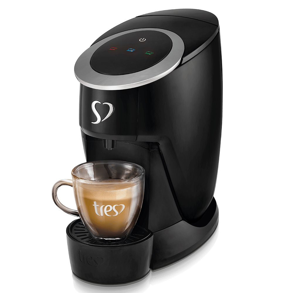 Cafeteira Espresso TRES Touch Automática Multibebidas – Preta
