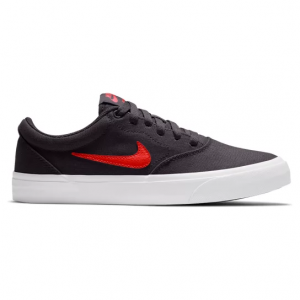 Tênis Nike SB Charge Canvas Feminino - Preto e Vermelho