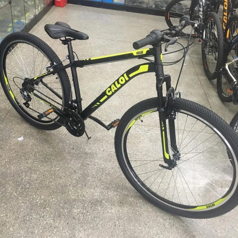 Mountain Bike Caloi Velox – Aro 29 – Câmbio Indexado – Freios V-Brake