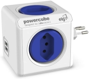 Multiplicador 4 Tomadas + 2 USB Bivolt