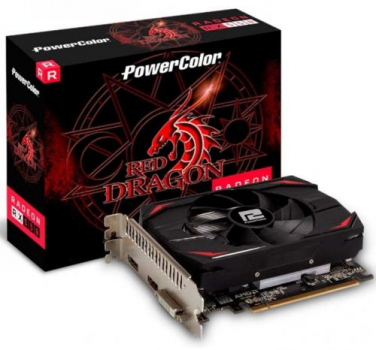 Placa de video Powercolor radeon rx 550 4gb ddr5 128bits – axrx 550 4gbd5-dh