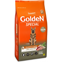 Ração Golden Special para Cães Adultos Frango e Carne - 15kg