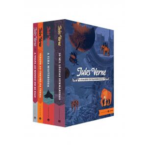 Livro Box Viagens Extraordinárias: Edição Comentada e Ilustrada – Clássicos Zahar