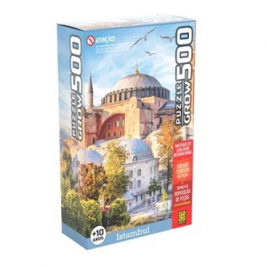 Quebra-Cabeça Istambul Grow  500 Peças PBKIDS