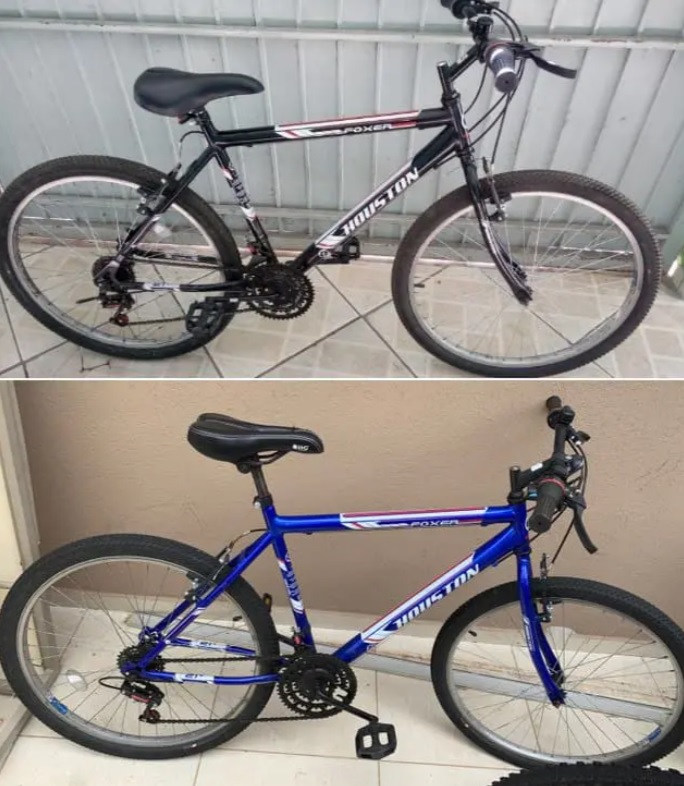 Bicicleta Aro 26 Houston Foxer Hammer Freio V-Brake 21 Marchas
