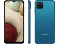 Smartphone Samsung Galaxy A12 64GB Azul 4G – Octa-Core 4GB RAM 6,5” Câm. Quádrupla + Selfie 8MP – Magazine