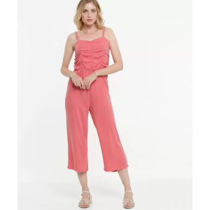 Macacão Feminino Pantacourt Drapeado