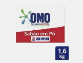 [Selecionados  Guarulhos] Sabão em pó Omo Lavagem Perfeita 1,6kg
