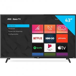 Smart TV Aoc 43 42s5195 78g Roku LED Full HD WI-FI HDMI USB 2.0