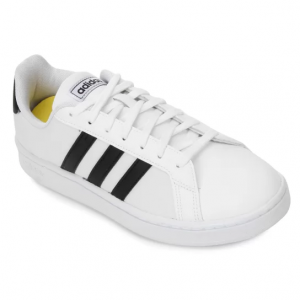 Tênis Adidas Grand Court Feminino - Branco e Preto