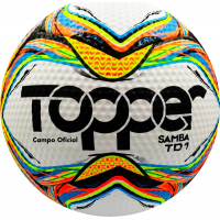 Bola de Futebol de Campo Topper Samba TD1 Campo Oficial – Colorida