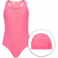 Maiô para Natação com Proteção Solar UV + Touca Oxer Medley - Infantil