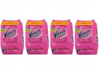 Kit Tira Manchas Vanish Oxi Action – Multi Power em Pó Refil 1Kg 4 Unidades