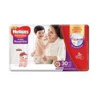 Fralda Huggies Turma da Mônica Supreme Care Roupinha Mega G - 30 Unidades