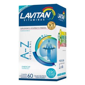 2 Unidades Lavitan AZ com 60 Comprimidos