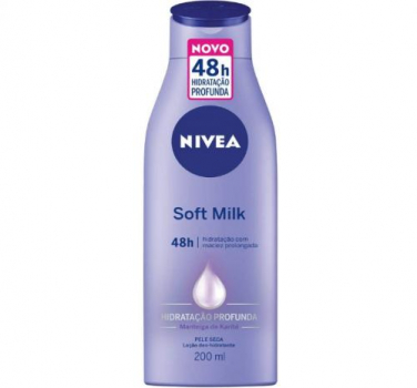 Hidratante Desodorante Nivea Soft Milk 200Ml, Nivea