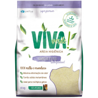 Areia Higiênica Biodegradável Limpeza Plena Viva Verde