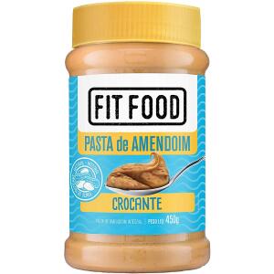 Pasta de Amendoim Crocante Fit Food 450g