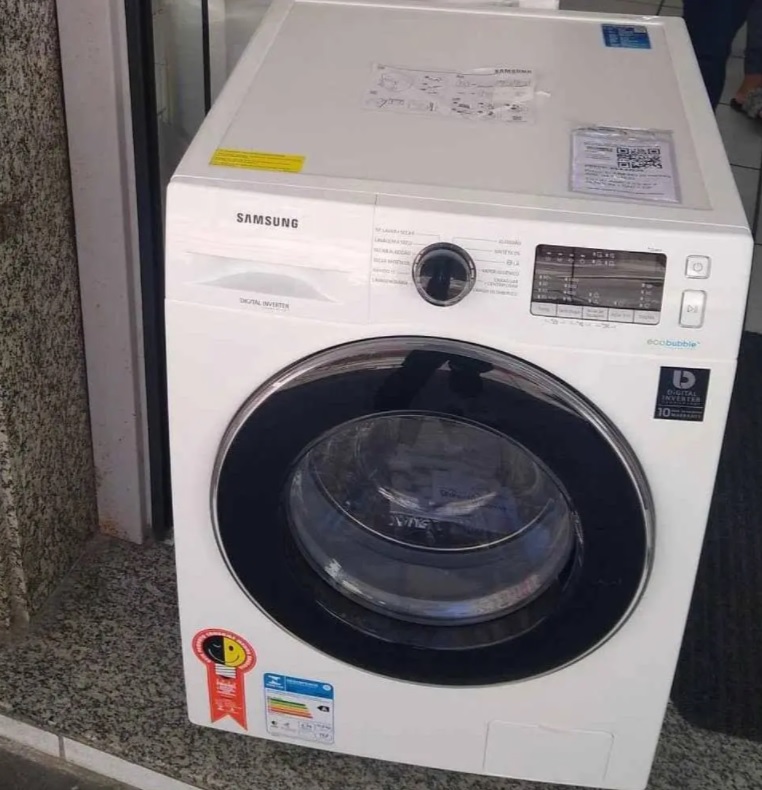 Lava e Seca Samsung 11kg WD11M4453JW – 12 Programas de Lavagem Branca