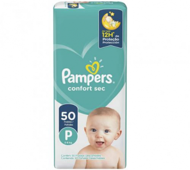 Fralda Pampers Confort Sec, Pampers