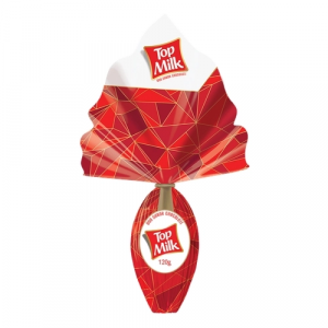 3 Unidades - Ovo De Pascoa Chocolate 120g - Topmilk