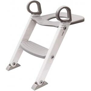 Assento Redutor com Escada Cinza - Buba