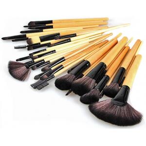 Kit Pincel de Maquiagem com 32 Peças e Estojo