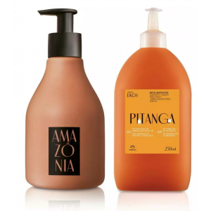 Conjunto Ekos Refil Sabonete Líquido Para as Mãos Pitanga + Cerâmica