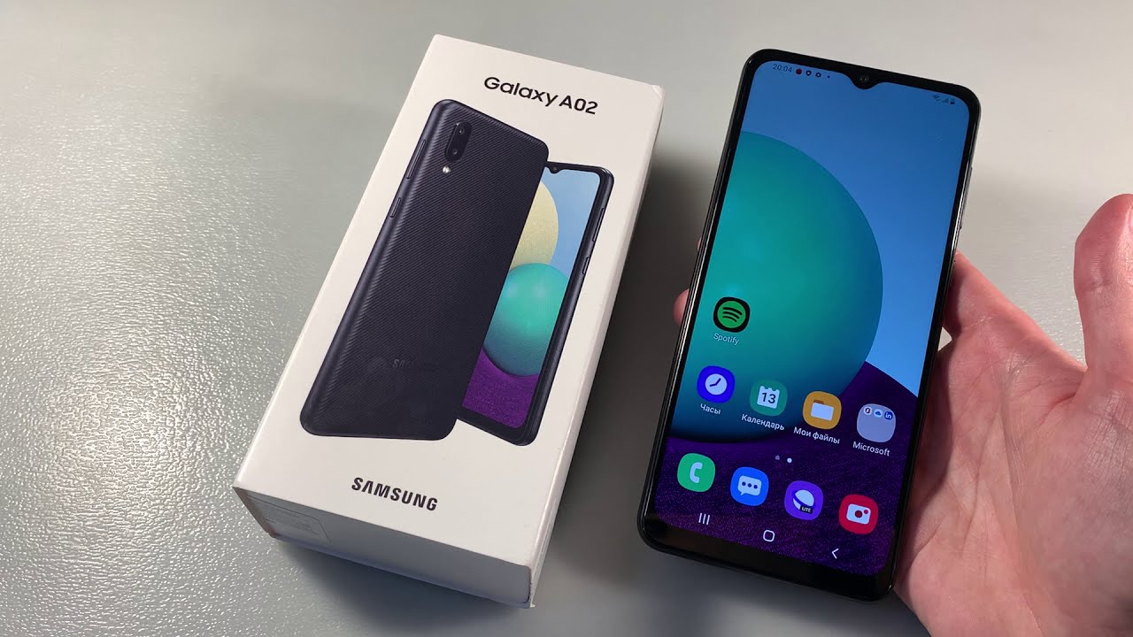 Smartphone Samsung Galaxy A02 32GB 4G – Quad-Core 2GB RAM 6,5” Câm. Dupla + Selfie 5MP