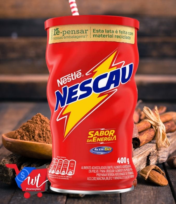 Achocolatado em Pó, Nescau 2.0, 400g