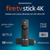 Fire TV Stick 4K com Controle Remoto por Voz com Alexa (inclui comandos de TV)