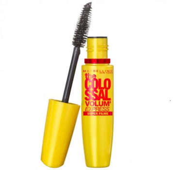 Máscara de Cílios the Colossal Super Filme, Maybelline, Preto