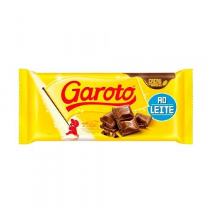3 Unidades Chocolate Ao Leite Garoto 90g