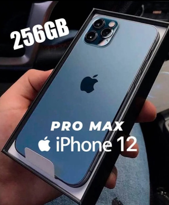 iPhone 12 Pro Max Apple 256GB 6,7” – Câm. Tripla 12MP iOS
