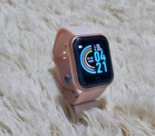 Relogio Inteligente Smartwatch D20 Bluetooth Rosa