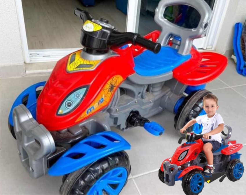 Quadriciclo Infantil a Pedal 3113 – Maral