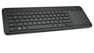 Teclado sem Fio com Touchpad Integrado USB Preto Microsoft - N9Z00005