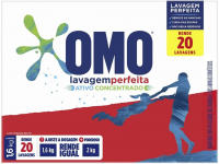 2 unidades –  Sabão em Pó Omo Lavagem Perfeita 1.6kg