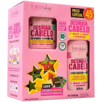 Kit Desmaia Cabelo Forever Liss Com Shampoo 300ml + Máscara 200g