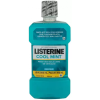 3 Unidades Antisséptico Bucal Listerine Cool Mint - 500ml
