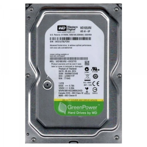 HD 1 TB Western Digital Sata III 7200 Rpm 64mb - Wd10eurx